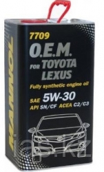 Sintētiskā eļļa - Mannol O.E.M. TOYOTA, LEXUS SAE 5W-30, 1L ― AUTOERA.LV