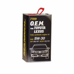 Sintētiskā eļļa Mannol O.E.M. TOYOTA, LEXUS SAE 5W-30, 4L  ― AUTOERA.LV