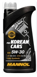 Synthetic engine oil - Mannol  for Korean Car (Hyundai/Kia) 5W30, 1L ― AUTOERA.LV