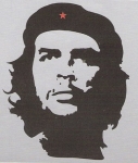 Наклейка "Ernesto Che Guevara" ― AUTOERA.LV