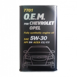 Synthetic engine oil - Mannol OEM for Chevrolet/Opel 5W30, 4L ― AUTOERA.LV
