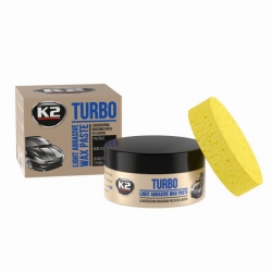 Auto vasks - K2 TURBO LIGHT ABRASIVE WAX PASTE , 250g. ― AUTOERA.LV