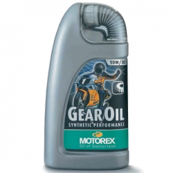 Sintētiska transmisijas eļļa 2-taktu un 4-taktu dzinējiem Motorex Gear oil 10W30, 1L ― AUTOERA.LV