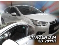 Front wind deflector set Citroen DS4 (2011-2017) 