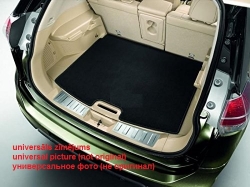 Auduma bagāžnieka paklājs Skoda Octavia (2013-2020), melns  ― AUTOERA.LV