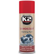 Starta gāze (aukstais starts ēteris SAMOSTART) /Cold Start - K2 TURBO START GAS (-54C), 400ml. ― AUTOERA.LV