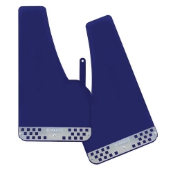 Sport-Rally, universal mudflaps front/rear - Blue ― AUTOERA.LV