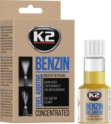 Degvielas sistēmas attīrītājs - K2 BENZIN FUEL ADDITIVE, 50ml.  ― AUTOERA.LV