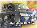 Front and rear wind deflector set Daewoo Materia (2006-)