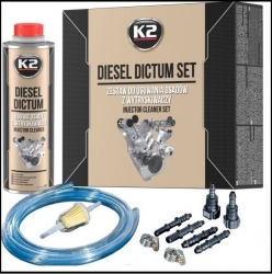 Dīzeļdegvielas sistēmas attīrītāju komplekts - K2 Diesel Dictum ― AUTOERA.LV