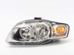Priekšējais lukturis Audi A4 B7 (2005-2007), kreis.  ― AUTOERA.LV