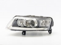 Front headlamp Audi A6 C6 (2004-2008), left