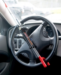 Anti-theft car steering wheel lock - PEMAS, universal fit ― AUTOERA.LV