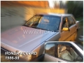 Front and rear wind deflector set Honda Accord 4-doors (1986-19988)