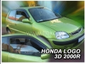 Front wind deflector set Honda Logo (1996-2001)