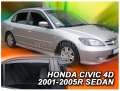К-т пер. и зад. ветровиков Honda Civic (2001-2005)