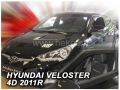 Front wind deflector set Hyundai Veloster (2011-)