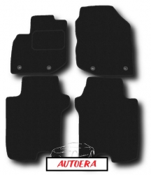 Textile floor mat set Honda Jazz (2008-2015)  ― AUTOERA.LV
