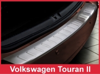 Хромированная планка для бампера  VW Touran (2010-2016)