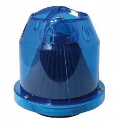 Sport air filter - BLUE, max. d-74mm ― AUTOERA.LV