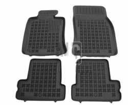Rubber floor mat set  Mini One/Cooper R50 (2001-2006); One/Cooper R56 (2006-2013) with edges ― AUTOERA.LV