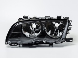 Priekšējais lukturis ar motoriņu BMW 3-serija E46 (1998-2001), pa kreisi  ― AUTOERA.LV