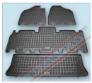 Rubber floor mat set Kia Carnival (2006-) with edges ― AUTOERA.LV