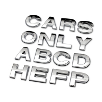Sticker 3D - letter F