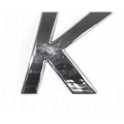 Sticker 3D - letter K ― AUTOERA.LV
