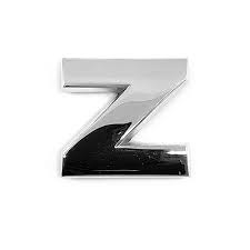 Sticker 3D - letter Z ― AUTOERA.LV