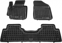 Rubber floor mats set Toyota CH-r (2016-2022), with edges 