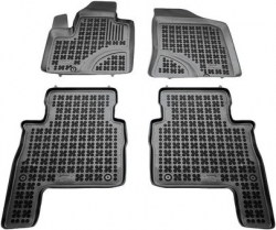 Gumijas paklāju kompl. Hyundai Santa Fe (2006-2012), vanniņas ― AUTOERA.LV