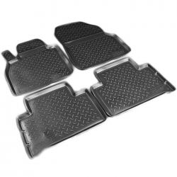 Gumijas paklāju kompl.Mercedes E-class W211 (2002-2009)/CLS W219 (2003-2010)  ― AUTOERA.LV