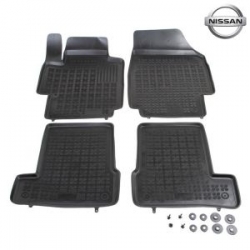 Gumijas paklāju kompl. Nissan Micra (2002-2007), vanniņas ― AUTOERA.LV
