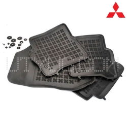 Gumijas paklāju komp. Mitsubishi Colt (2008-2012), vanniņas ― AUTOERA.LV