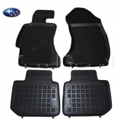 Rubber floor mat  set Subaru XV (2011-2018) with edges ― AUTOERA.LV