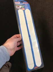 2gab Bampera aizsargi, balta krāsa,  39x40cm  ― AUTOERA.LV