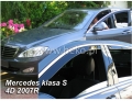 Front wind deflector set Mercedes-Benz S-class W221 (2005-2011)