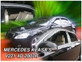 Front and rear wind deflector set Mercedes-Benz S-class W221 (2007-)