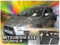 Front and rear wind deflector set Mitsubishi ASX (2010-2017)