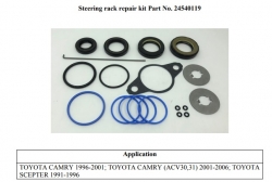 Stūres reikas remkomplekts Toyota Camry (1996-2001) ― AUTOERA.LV
