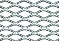 Alumīnija sporta siets, 6x12 mm - 100x33 cm  (hroma effēkts) ― AUTOERA.LV