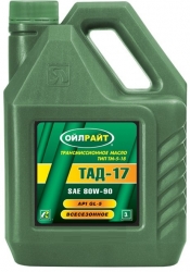 Transmisijas  eļļa - Oil Right SAE80W-90 (TAD-17) GL-5, 3L   ― AUTOERA.LV