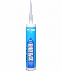 Polyurethane adhesive sealant (black color)  - MIPA MS300, 310ml.  ― AUTOERA.LV