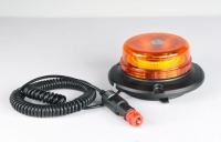 45LED Dual flash warning light (orange) with magnet, 12V 