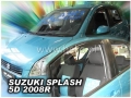 Front and rear wind deflector set Suzuki Splash (2008-2012)