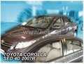 Front wind deflector set Toyota Corolla (2007-2013)
