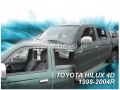 Front wind deflector set Toyota Hilux 4-doors (1998-2005)