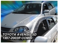 Front and rear wind deflector set  Toyota Avensis (1997-2003)