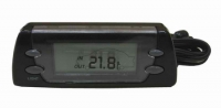 Thermometer with batteries